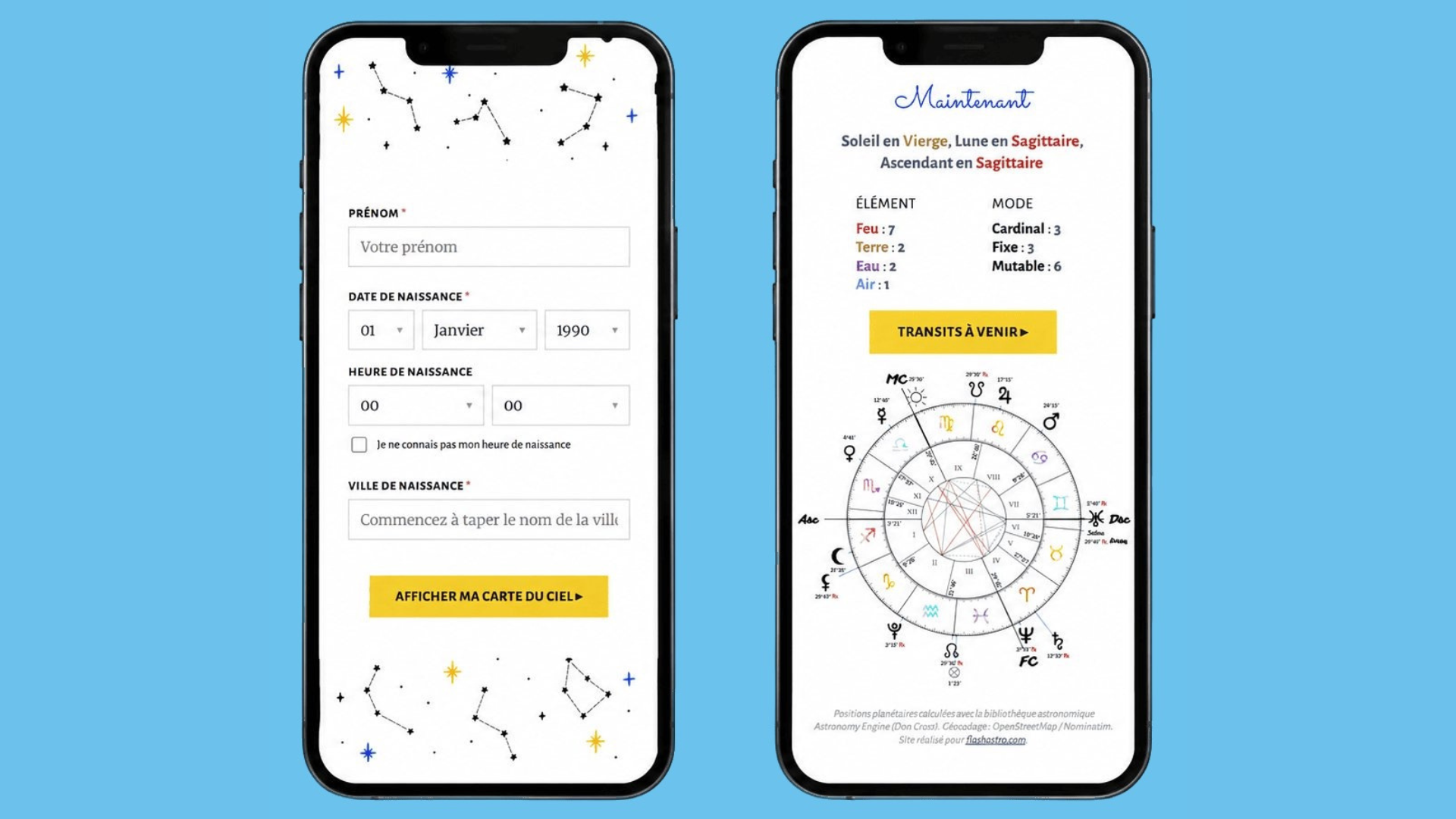 Verification PNG sur fond jaune